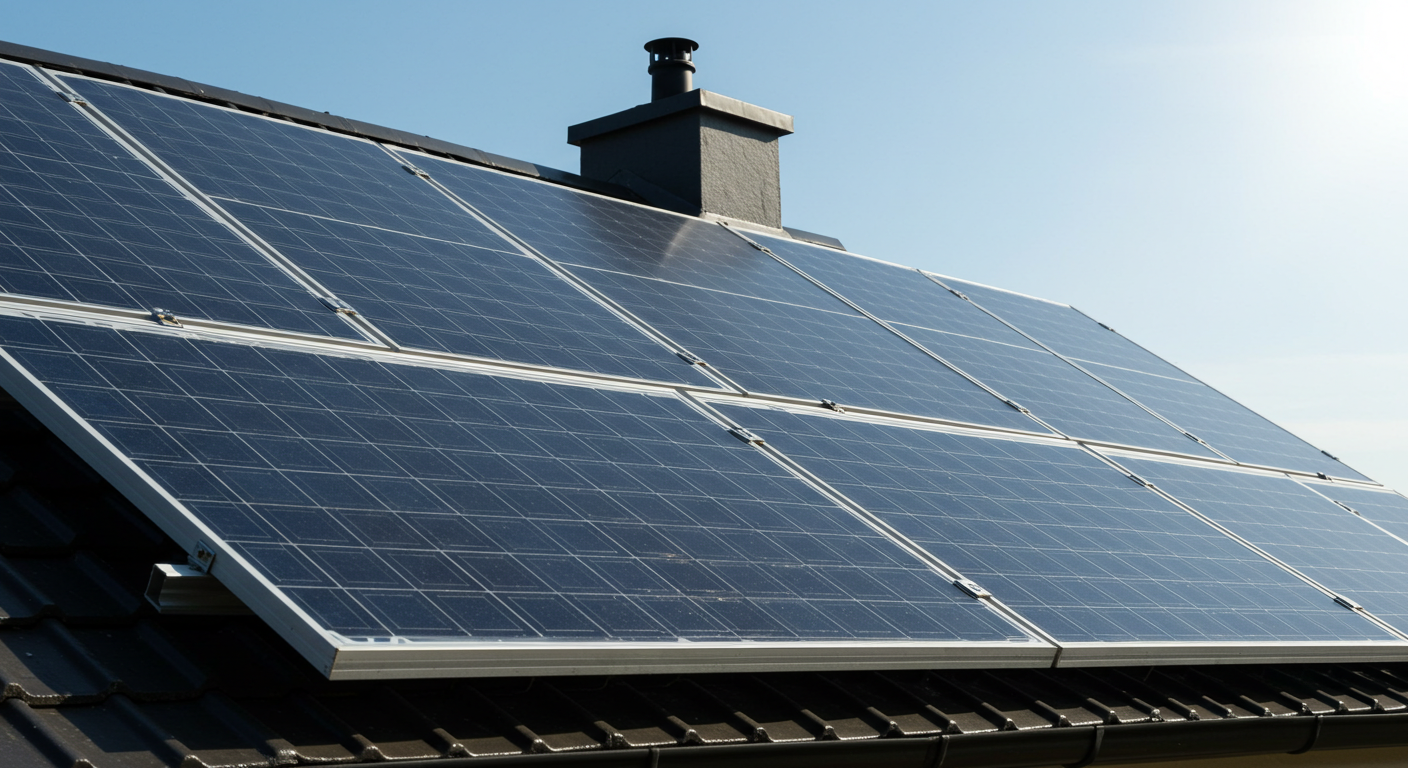 太陽光発電の仕組みに関する画像
