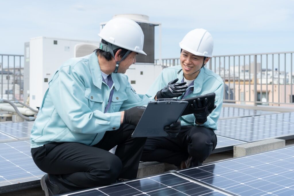 太陽光発電業者イメージ